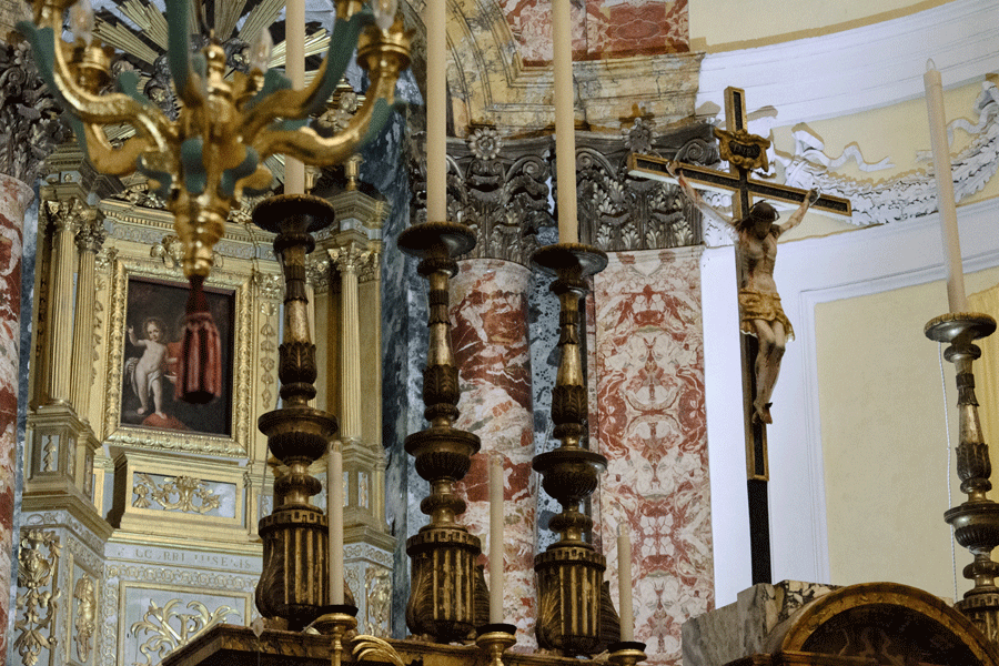 Dettaglio dell'Altare Centrale