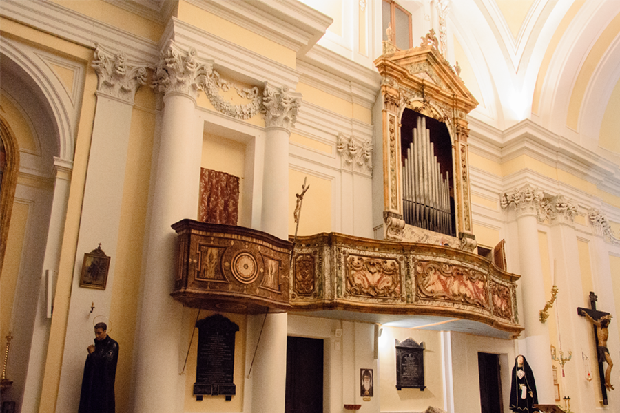 totale con vista sull'organo Callido