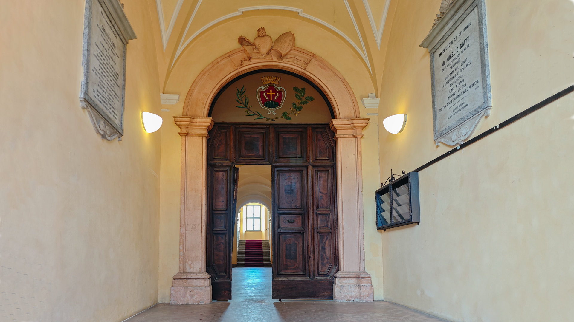 Convento Agostiniano oggi Palazzo del Municipio