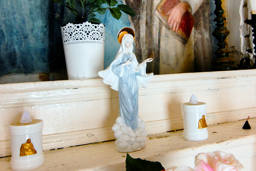 dettaglio dell'altare maggiore