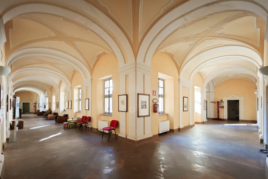 Corridoio del Primo Piano del Complesso Agostiniano (Palazzo comunale)