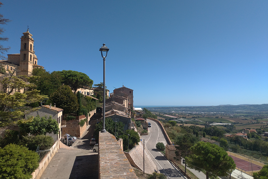 vista panoramica dal Casseretto